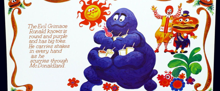In a way, I guess he's SAVING us from diabetes. Thank you, strange purple blob!